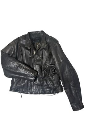Real Leather Milwaukee WI Black Leather Jacket
